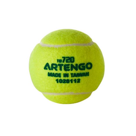 PELOTA DE TENIS TB720 AMARILLO ARTENGO-PuntodeEjercicio-Todos los deportes