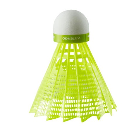 GALLITO DE BÁDMINTON BSC700 AMARILLO PACK DE 1 PERFLY-PuntodeEjercicio-Todos los deportes