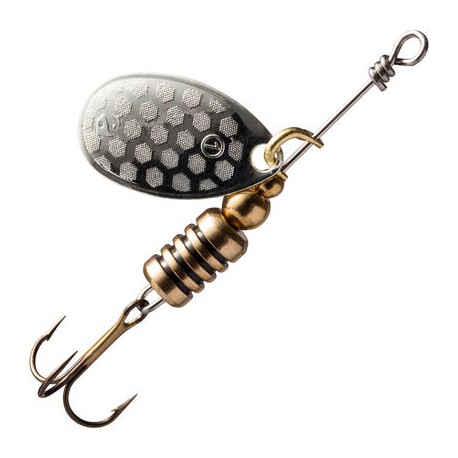 SPINNER PESCA DE DEPREDADORES WETA Nº 1 PLATEADO CAPERLAN-PuntodeEjercicio-Todos los deportes