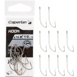 ANZUELO SIMPLE PESCA HOOK SEA NICKEL CAPERLAN-PuntodeEjercicio-Todos los deportes