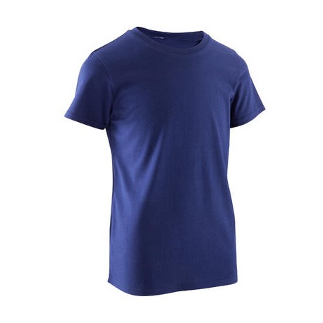 Playera gimnasia niño Sportee azul DOMYOS-PuntodeEjercicio-Todos los deportes