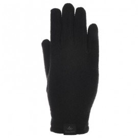 Guantes trekking viaje Explor 500 junior negro QUECHUA-PuntodeEjercicio-Niños