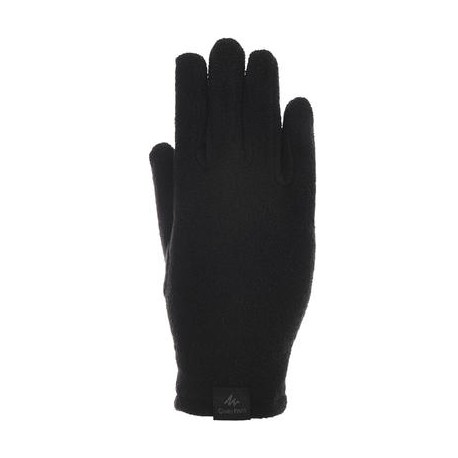 Guantes trekking viaje Explor 500 junior negro QUECHUA-PuntodeEjercicio-Niños