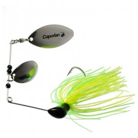 Spinner de pesca con señuelos Buckhan 3/8oz amarillo / verde CAPERLAN-PuntodeEjercicio-Todos los deportes