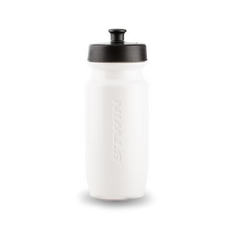 Botella ciclismo 550 ml blanco TRIBAN-PuntodeEjercicio-Todos los deportes