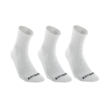 CALCETINES LARGOS DE DEPORTE ADULTO RS700 PAQUETE DE 3 pares ARTENGO-PuntodeEjercicio-Todos los deportes