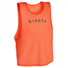 Pechera de entrenamiento para adulto. Naranja fluo. KIPSTA-PuntodeEjercicio-Todos los deportes