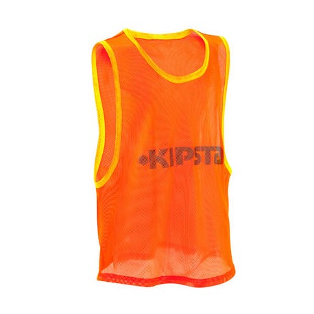 CASACA DE ENTRENAMIENTO NARANJA NIÑO KIPSTA-PuntodeEjercicio-Todos los deportes