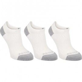 CALCETINES DE DEPORTE JUNIOR CORTOS ARTENGO RS 160 BLANCO PQT. DE 3 ARTENGO-PuntodeEjercicio-Fin de temporada