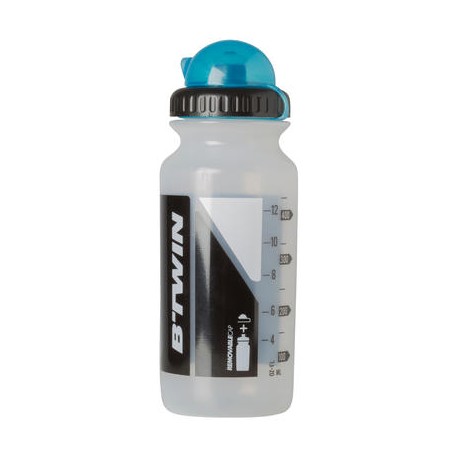 Botella ciclismo 500 ml. transparente B'TWIN-PuntodeEjercicio-Fin de temporada