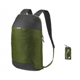 Mochila auxiliar ultracompacta 10 L verde QUECHUA-PuntodeEjercicio-Todos los deportes