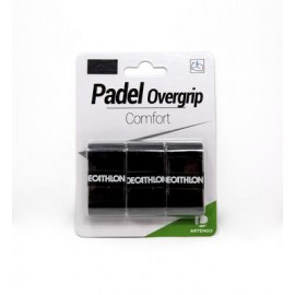 OVERGRIP COMFORT x 3 NEGRO ARTENGO-PuntodeEjercicio-Fin de temporada