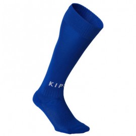 Medias de fútbol adulto F100 azul KIPSTA-PuntodeEjercicio-Hombre