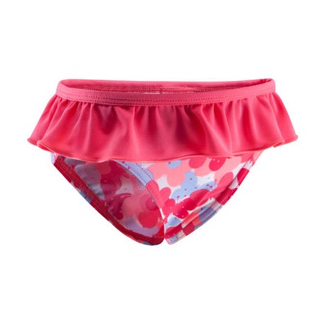 Traje de baño 1 pieza panty bebé niña rosa estampado "mariposas" NABAIJI-PuntodeEjercicio-Fin de temporada