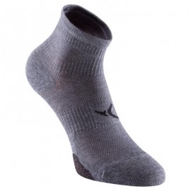 Calcetines cortos fitness x2 gris 500 DOMYOS-PuntodeEjercicio-Fin de temporada