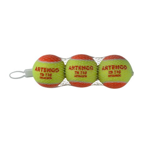 PELOTA DE TENIS TB110 NARANJAX3 ARTENGO-PuntodeEjercicio-Todos los deportes