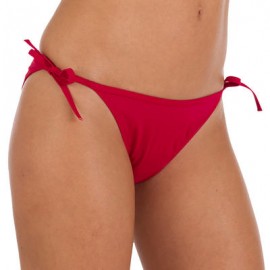 Bikini anudada SOFY liso rojo OLAIAN-PuntodeEjercicio-Fin de temporada