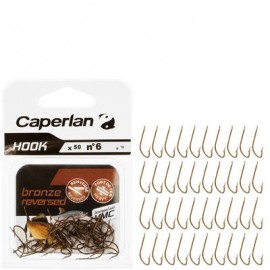 ANZUELO SIMPLE PESCA HOOK REVERSED BRONZE CAPERLAN-PuntodeEjercicio-Fin de temporada