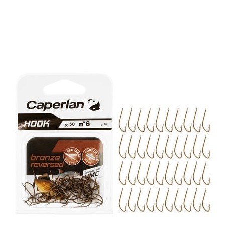 ANZUELO SIMPLE PESCA HOOK REVERSED BRONZE CAPERLAN-PuntodeEjercicio-Fin de temporada