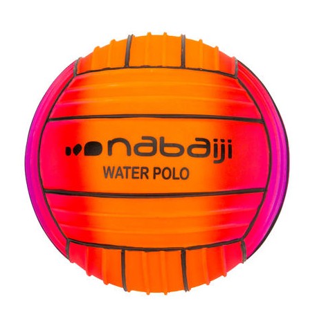 Pelota grande para alberca adherente rainbow rojo NABAIJI-PuntodeEjercicio-Fin de temporada