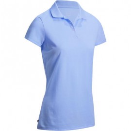 CAMISETA TIPO POLO GOLF MUJER FIRST'IN Azul claro INESIS-PuntodeEjercicio-Fin de temporada