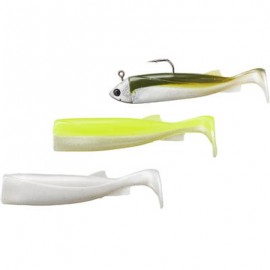 KIT SEÑUELOS BIGA TAIL 90 MULTICOLOR PESCA EN MAR CAPERLAN-PuntodeEjercicio-Todos los deportes