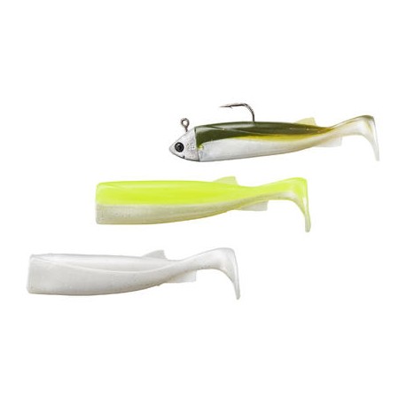 KIT SEÑUELOS BIGA TAIL 90 MULTICOLOR PESCA EN MAR CAPERLAN-PuntodeEjercicio-Todos los deportes