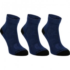 CALCETINES DE DEPORTE JUNIOR MEDIA CAÑA ARTENGO RS 160 AZUL MARINO PQT. DE 3 ARTENGO-PuntodeEjercicio-Niños