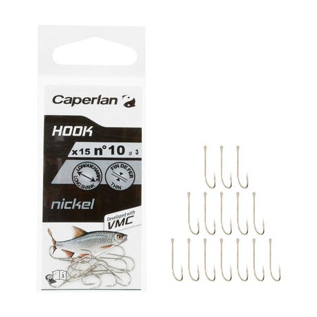 ANZUELO SIMPLE PARA LA PESCA HOOK NICKEL CAPERLAN-PuntodeEjercicio-Todos los deportes