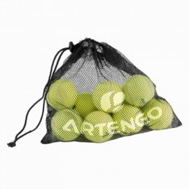 BOLSA PARA PELOTAS TENIS NEGRO ARTENGO-PuntodeEjercicio-Todos los deportes