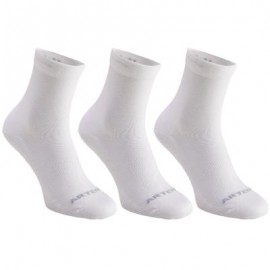 CALCETINES DE DEPORTE LARGOS ARTENGO RS 160 BLANCO PQT. DE 3 ARTENGO-PuntodeEjercicio-Todos los deportes