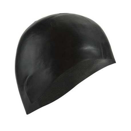 GORRO DE NATACIÓN SILICÓN, NEGRO NABAIJI-PuntodeEjercicio-Todos los deportes