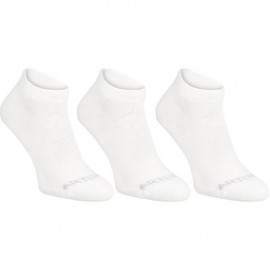 CALCETINES DE DEPORTE MEDIO TOBILLO ARTENGO RS 160 BLANCO PQT. DE 3 ARTENGO-PuntodeEjercicio-Todos los deportes