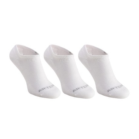 CALCETINES DE DEPORTE CORTOS ARTENGO RS 160 BLANCO PQT. DE 3 PARES ARTENGO-PuntodeEjercicio-Todos los deportes