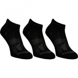 CALCETINES DE DEPORTE LARGOS ARTENGO RS 160 NEGRO PTQ. DE 3 PARES ARTENGO-PuntodeEjercicio-Todos los deportes