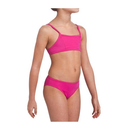 Bikini top AG liso rosa oscuro OLAIAN-PuntodeEjercicio-Fin de temporada