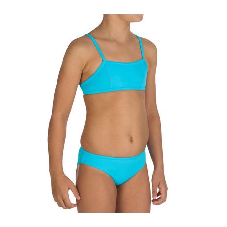 Bikini top AG liso azul OLAIAN-PuntodeEjercicio-Fin de temporada