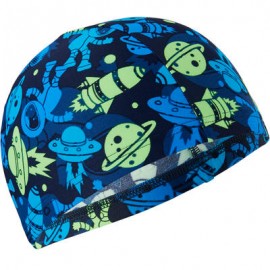 GORRA NATACIÓN DE PUNTO ESTAMPADA TALLA CH ALL ASTRO VERDE NABAIJI-PuntodeEjercicio-Fin de temporada