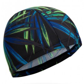 GORRA DE NATACIÓN DE PUNTO ESTAMPADO TALLA L ALLOPI NEGRO VERDE NABAIJI-PuntodeEjercicio-Fin de temporada