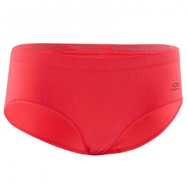 PANTY TRANSPIRABLE DE RUNNING PARA MUJER ROSA CORAL FLÚOR KALENJI-PuntodeEjercicio-Fin de temporada