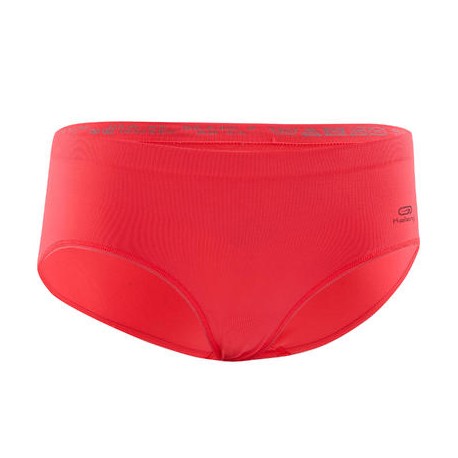 PANTY TRANSPIRABLE DE RUNNING PARA MUJER ROSA CORAL FLÚOR KALENJI-PuntodeEjercicio-Fin de temporada