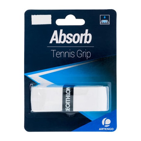 GRIP DE TENIS ABSORB BLANCO ARTENGO-PuntodeEjercicio-Fin de temporada