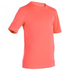 playera top anti-UV surf manga corta júnior coral OLAIAN-PuntodeEjercicio-Fin de temporada