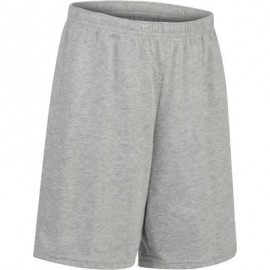 Short 100 gimnasia niño gris DOMYOS-PuntodeEjercicio-Niños