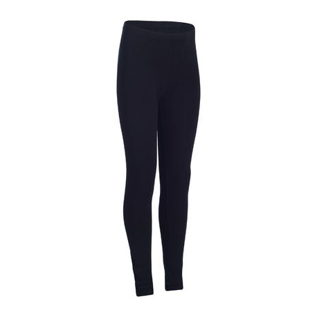 Leggings 100 niña GIMNASIA JÚNIOR negro DOMYOS-PuntodeEjercicio-Niños