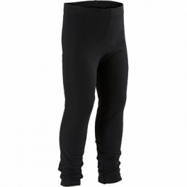 Leggings Gimnasia Infantil 100 Negro DOMYOS-PuntodeEjercicio-Todos los deportes