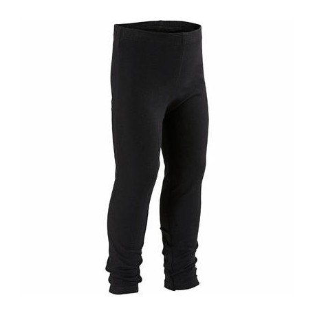 Leggings Gimnasia Infantil 100 Negro DOMYOS-PuntodeEjercicio-Todos los deportes