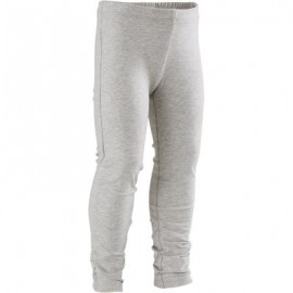 Leggings Gimnasia Infantil 100 Gris DOMYOS-PuntodeEjercicio-Todos los deportes