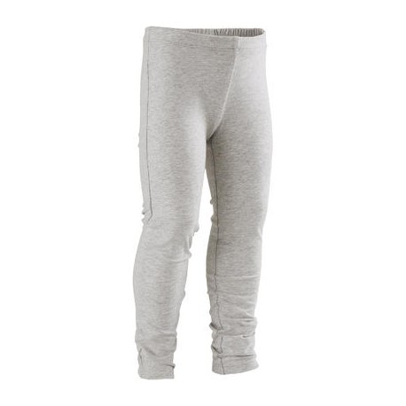 Leggings Gimnasia Infantil 100 Gris DOMYOS-PuntodeEjercicio-Todos los deportes