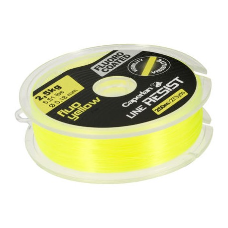 SEDAL LÍNEA DE PESCA LINE STRENGTH FLUORESCENTE AMARILLO 250 m. CAPERLAN-PuntodeEjercicio-Todos los deportes